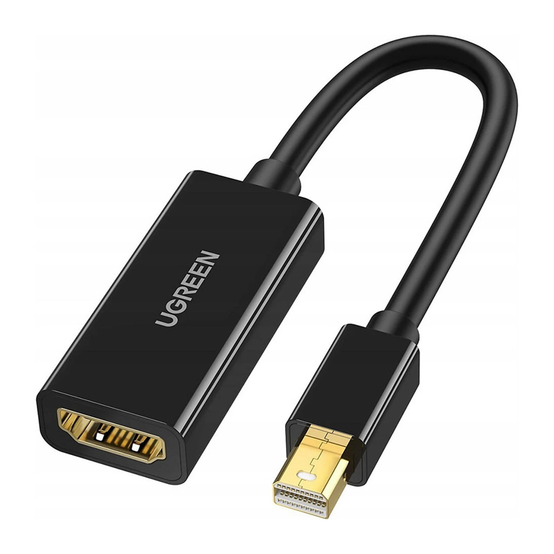 Adapter UGREEN MD112 mini DisplayPort-HDMI 4K (czarny)