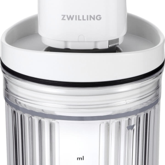 Bidon do blendera z pokrywką próżniową Zwilling Enfinigy - Biały, 550 ml - 2