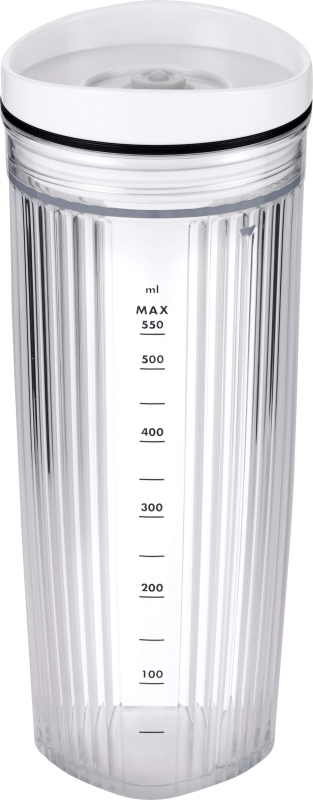  Zwilling Enfinigy blender bottle with vacuum lid - White, 550 ml