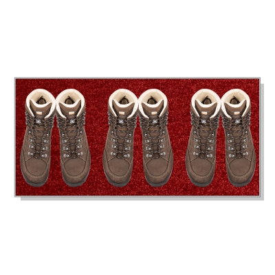  Keilbach Perfetto shoe pad 77x37 cm red