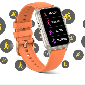 Smartwatch Damski RUBICON RNCF06 Black SMARUB222 - 12