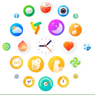 Smartwatch Damski Rubicon RNCF35 BLACK Bransoleta + Pasek - 14