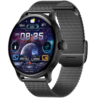 Smartwatch Damski Rubicon RNCF35 BLACK Bransoleta + Pasek - 2