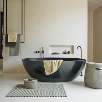 Szczotka WC ścienna Aquanova Ugo Vintage bronze - 5