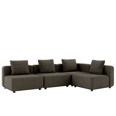  SACKit Cobana Lounge Sofa 4 Seater Brown