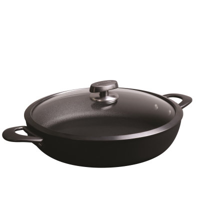 Patelnia szefa kuchni Scanpan Pro SB+ 32 cm z pokrywą