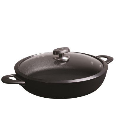 Patelnia szefa kuchni Scanpan Pro SB+ 32 cm z pokrywą | JESIENNA PROMOCJA