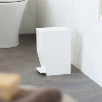 Kosz łazienkowy Yamazaki Tower biały 4l - 2