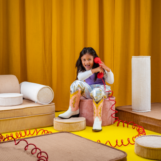 Sofa dziecięca Wigiwama Settee Toffee - 7