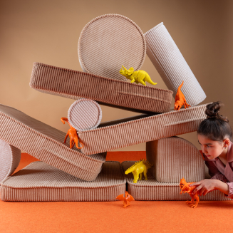  Wigiwama Settee Toffee Children's Sofa - 12