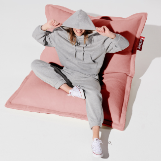 Pufa Fatboy Original Slim Teddy Cheeky Pink 155x120 cm - 4