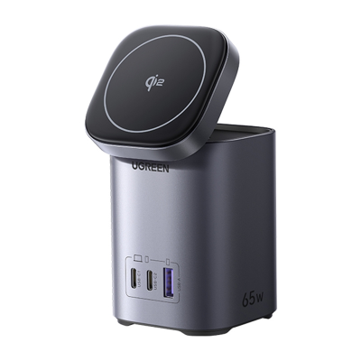 Ładowarka sieciowa 2w1 UGREEN X555 USB + 2x USB-C, 65W, GaN