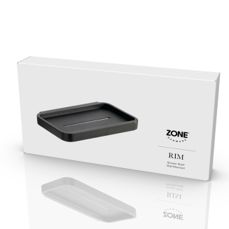 Półka prysznicowa Zone Denmark Rim Black 22 cm - 2