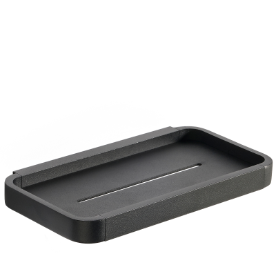  Zone Denmark Rim Black Shower Shelf 22cm