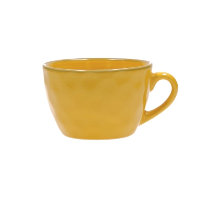  Rose&Tulipani | Set of 4 Concerto Ocra breakfast mugs - Yellow, 420 ml