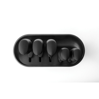 Zestaw 5 noży w bloku Brabantia Tasty+ Dark Grey - 4