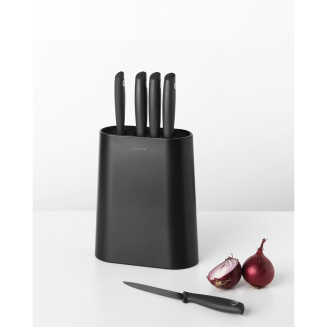 Set of 5 knives in a Brabantia Tasty+ Dark Gray block - 6
