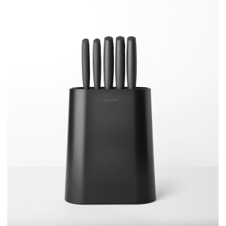 Zestaw 5 noży w bloku Brabantia Tasty+ Dark Grey - 7