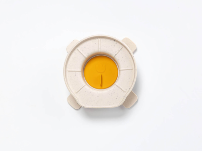 PLASTIA Pokrywa fermentacyjna 11 cm pomarańczowy