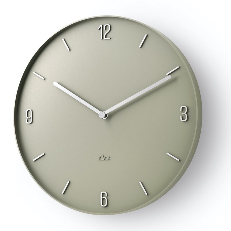  Zack Prevo clock 30 cm gray