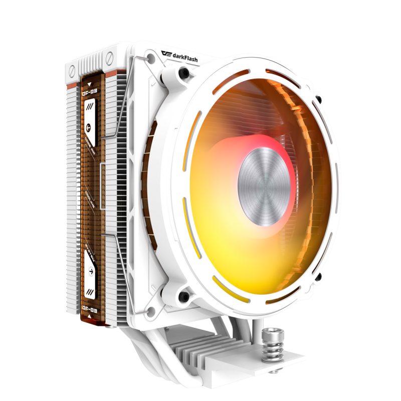 Chłodzenie CPU DARKFLASH E400 (białe)