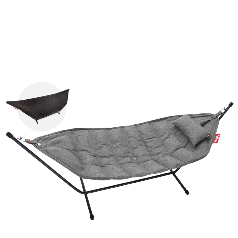 Hamak Fatboy Headdemock Superb z poduszką Rock Grey | PROMOCJA: POKROWIEC GRATIS!