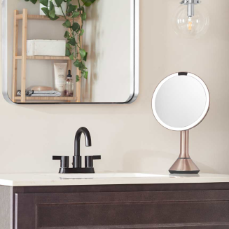  Simplehuman sensor mirror with brightness adjustment 5x rose gold - 4