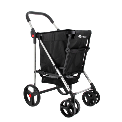 Wózek zakupowy Rolser Basket MF 4B Negro