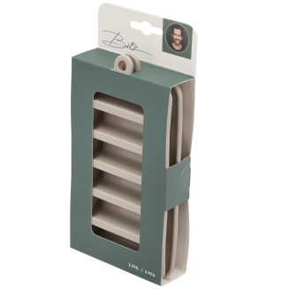 Foremki na kostki lodu Bitz Ice cube Grey 2 szt. - 2