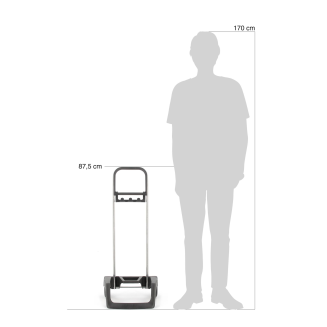 Wózek zakupowy Rolser Baby MF Joy-1800 Negro - 9