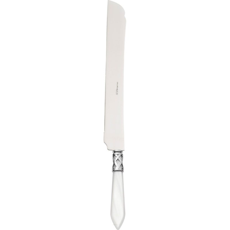 Nóż do ciasta i tortu Casa Bugatti Aladdin White/Steel