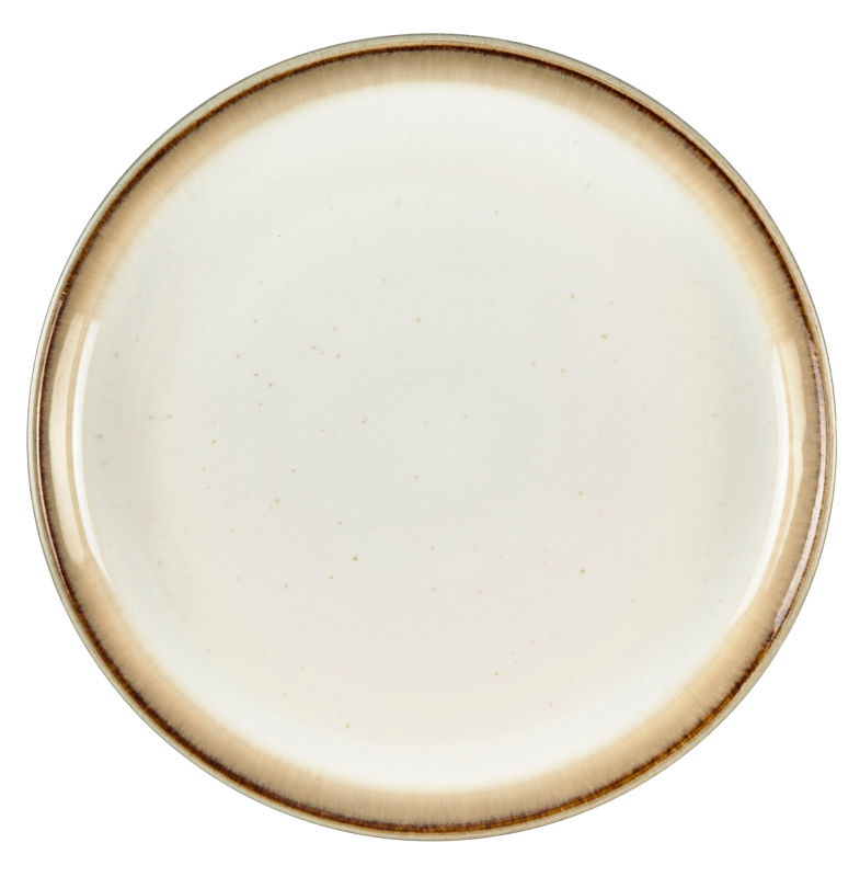 Gastro Bitz Gray Cream plate 17 cm