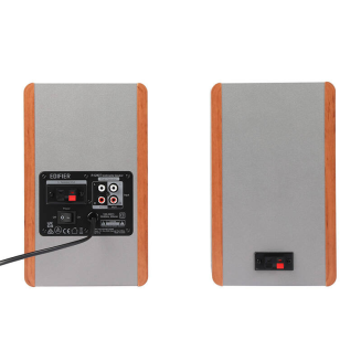 Głośniki 2.0 Edifier R1280T z odtwarzaczem sieciowym Wi-Fi WiiM Mini  (brązowe) - 7