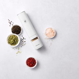 Elektryczny młynek do soli lub pieprzu Zwilling Enfinigy biały - 2
