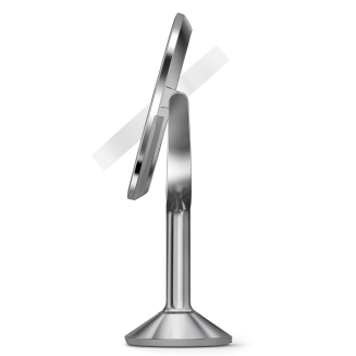 Lusterko sensorowe podświetlane Simplehuman Trio 1x | 5x | 10x stal szczotkowana - 4