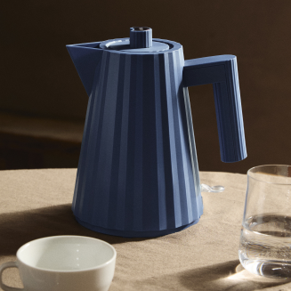 Czajnik elektryczny Alessi Plissé Blue 1l - 2