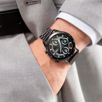 Smartwatch Gravity Czarny Bransoleta i Pasek GT10-1 - 2