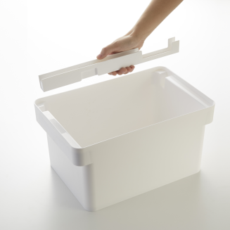 Chlebak z kieszenią na nóż Yamazaki Tower biały - 3