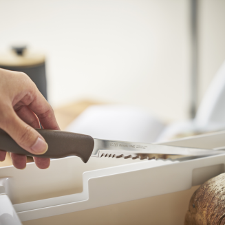 Chlebak z kieszenią na nóż Yamazaki Tower biały - 4