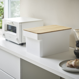 Chlebak z kieszenią na nóż Yamazaki Tower biały - 10