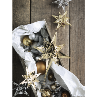  Rosendahl Karen Blixen Christmas tree star 23 cm silver - 3