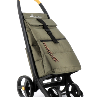 Rolser Clec Thermo Polar 8 Plus Lemon Khaki Shopping Trolley - 6