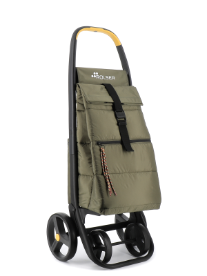 Rolser Clec Thermo Polar 8 Plus Lemon Khaki Shopping Trolley