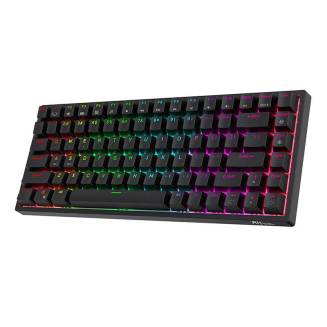 Klawiatura mechaniczna Royal Kludge RK84 RGB, Red switch (czarna) (QWERTY) - 2
