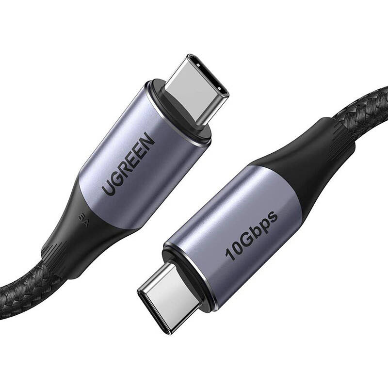  UGREEN US355 USB-C-USB-C Cable 1m (Black)