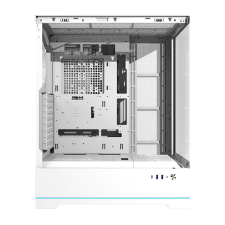 Obudowa komputerowa DARKFLASH DY451L bez wentylatorów (biała) - 6