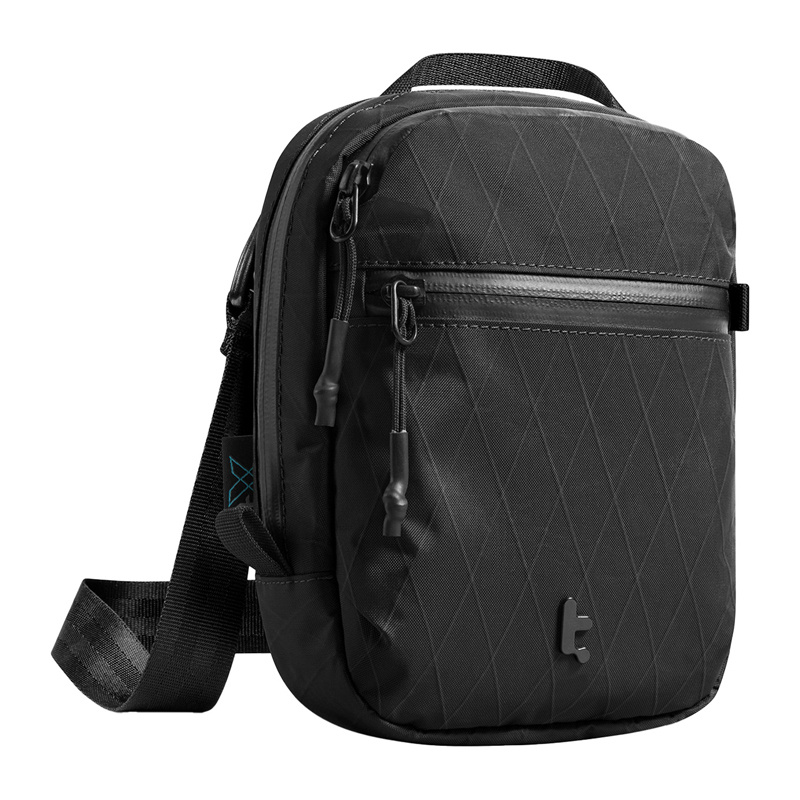  TOMTOC Aviator-T37 Travel Bag with Shoulder Strap X-Pac 1.3L (Black)