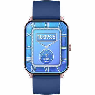 Smartwatch Gravity Różowe Złoto Niebieski GT36-4 - 4