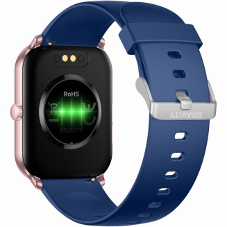 Smartwatch Gravity Różowe Złoto Niebieski GT36-4 - 8