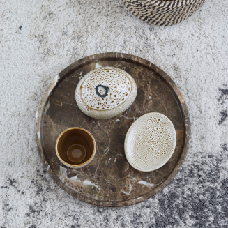  Aquanova Ugo Ginger bathroom mug - 4